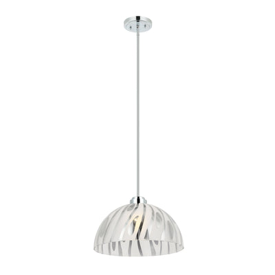 Chroman Empire 1 Light 16 in Dome Pendant