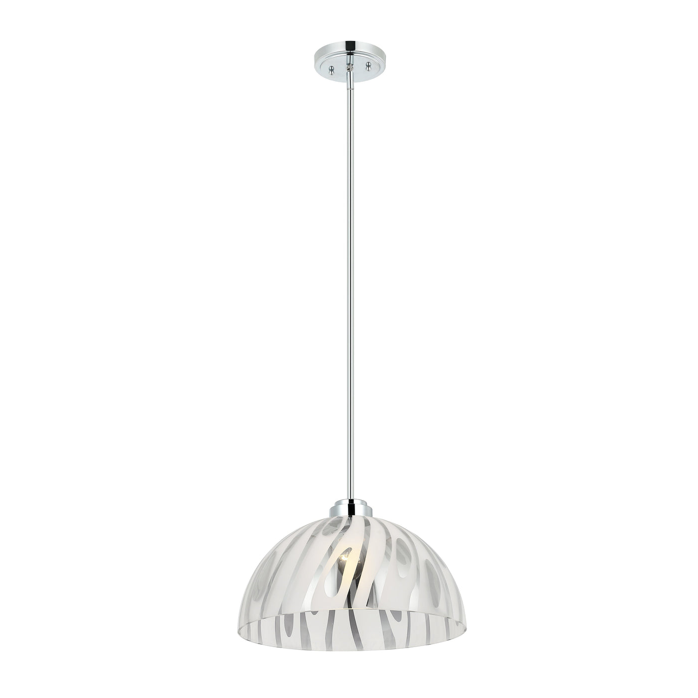 Chroman Empire 1 Light 16 in Dome Pendant