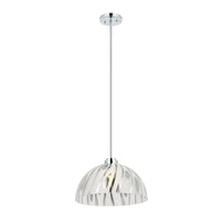 Chroman Empire 1 Light 16 in Dome Pendant