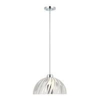 Chroman Empire 1 Light 16 in Dome Pendant
