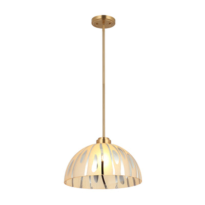 Chroman Empire 1 Light 16 in Dome Pendant
