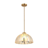 Chroman Empire 1 Light 16 in Dome Pendant