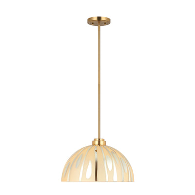 Chroman Empire 1 Light 16 in Dome Pendant