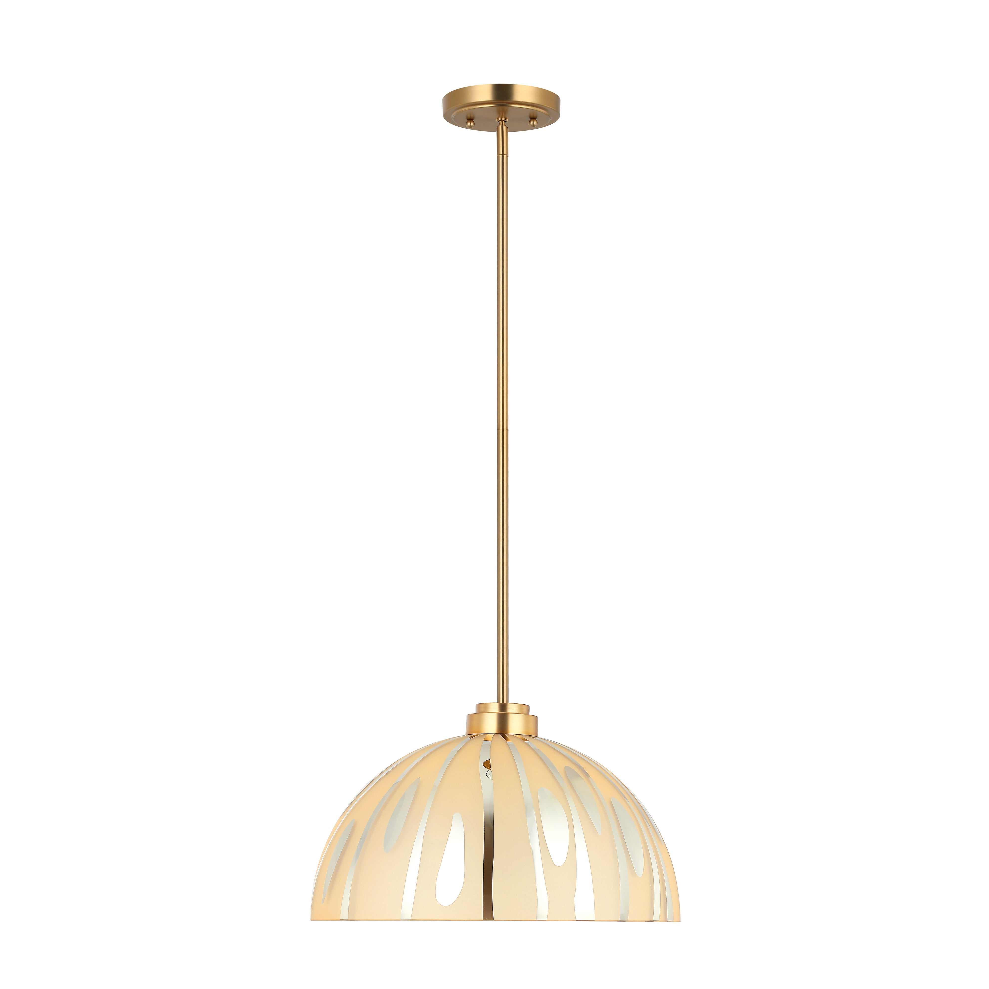 Chroman Empire 1 Light 16 in Dome Pendant
