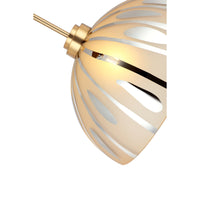 Chroman Empire 1 Light 16 in Dome Pendant