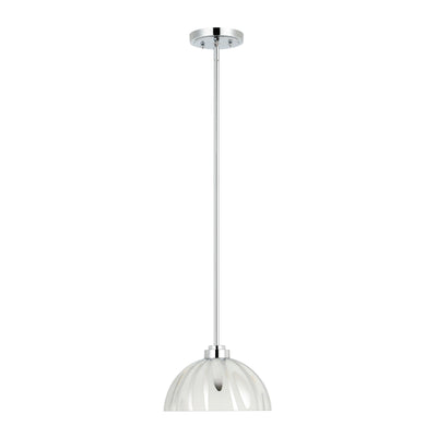 Chroman Empire 1 Light 10 in Dome Pendant