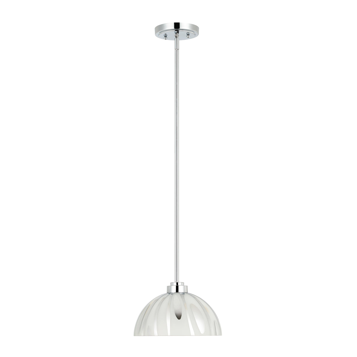 Chroman Empire 1 Light 10 in Dome Pendant