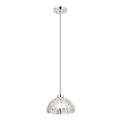 Chroman Empire 1 Light 10 in Dome Pendant