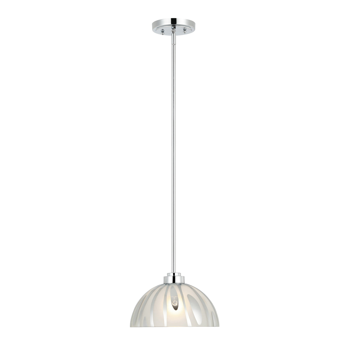 Chroman Empire 1 Light 10 in Dome Pendant