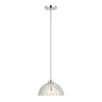 Chroman Empire 1 Light 10 in Dome Pendant