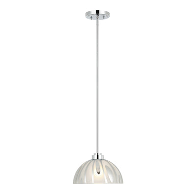Chroman Empire 1 Light 10 in Dome Pendant