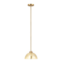 Chroman Empire 1 Light 10 in Dome Pendant