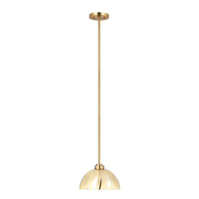 Chroman Empire 1 Light 10 in Dome Pendant