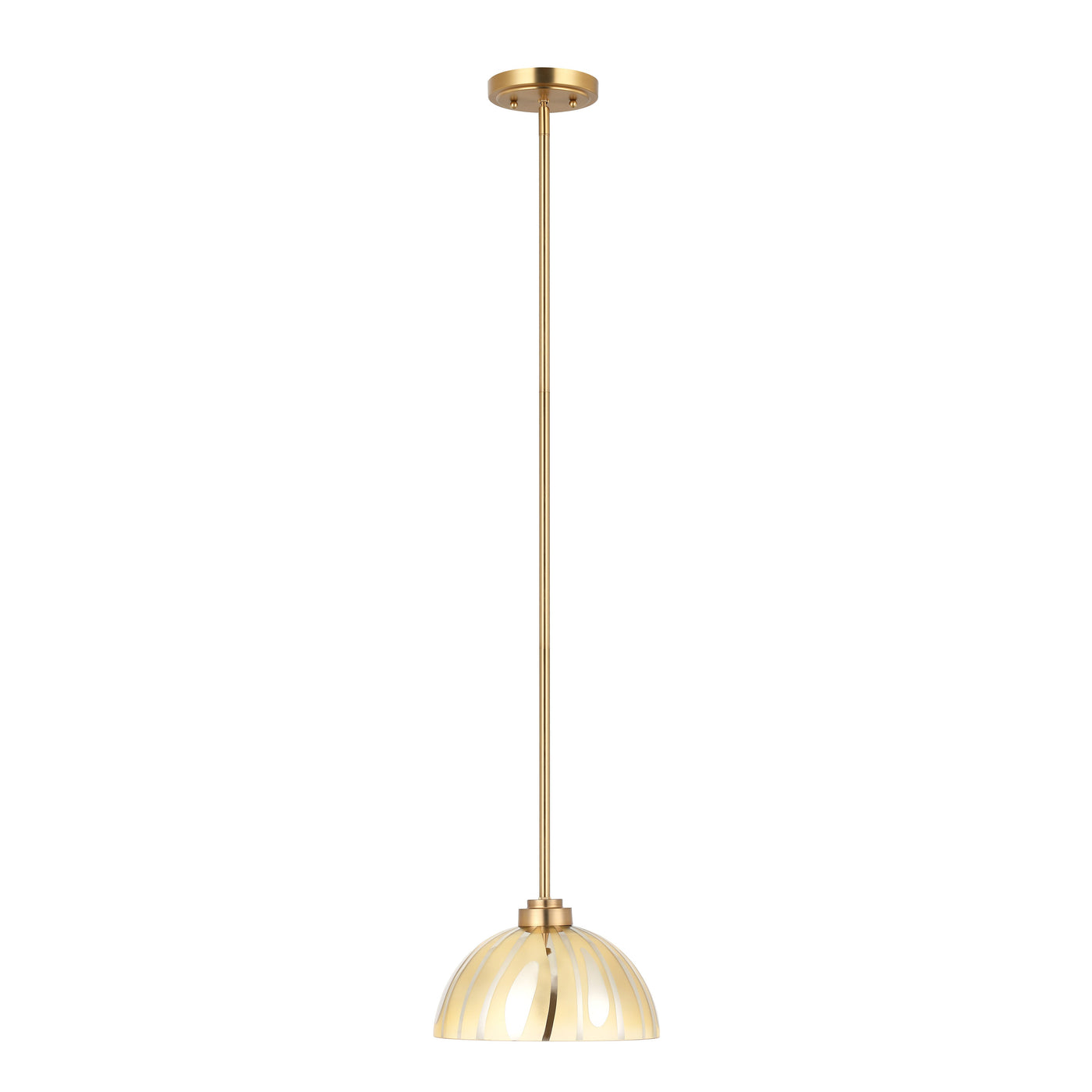 Chroman Empire 1 Light 10 in Dome Pendant