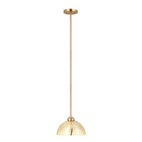 Chroman Empire 1 Light 10 in Dome Pendant