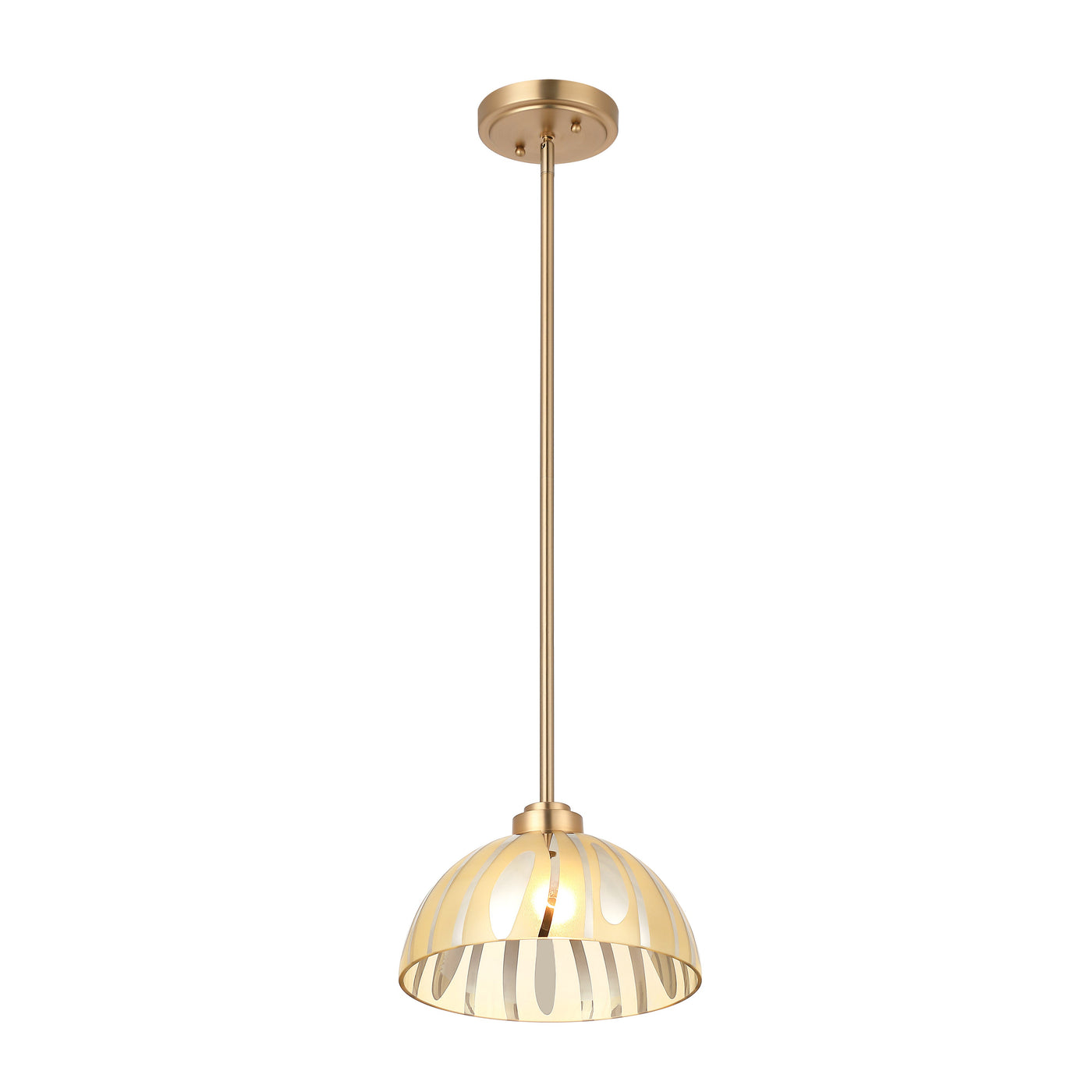 Chroman Empire 1 Light 10 in Dome Pendant