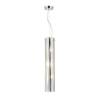 Chroman Empire 3 Light Tall Cylinder Pendant