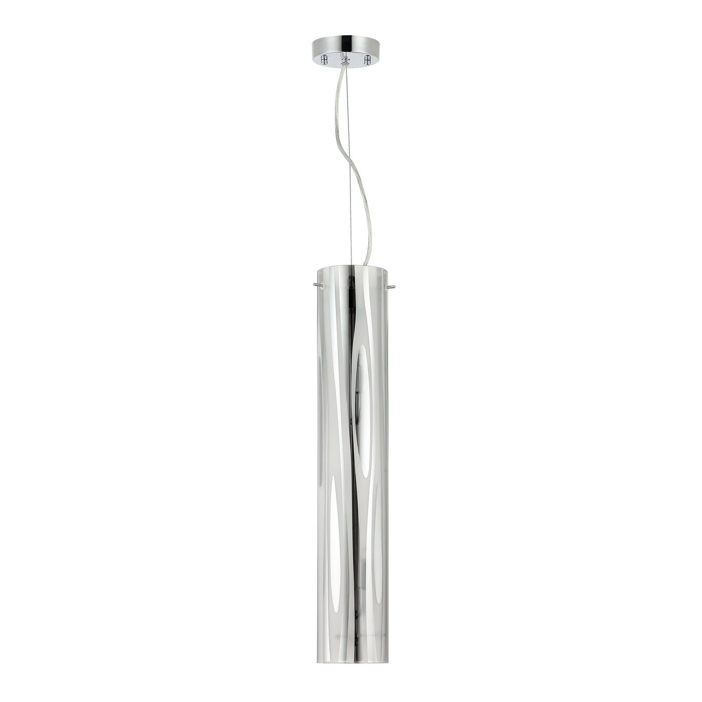 Chroman Empire 3 Light Tall Cylinder Pendant