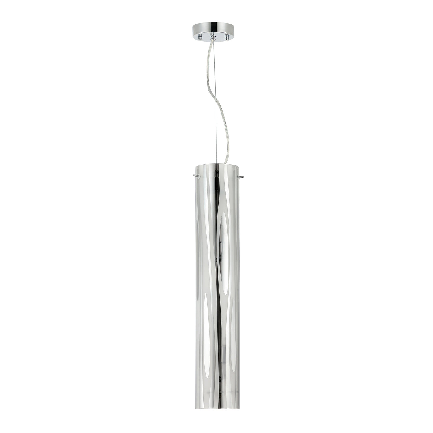 Chroman Empire 3 Light Tall Cylinder Pendant