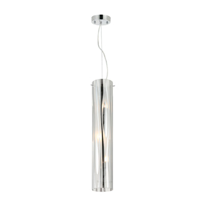 Chroman Empire 3 Light Tall Cylinder Pendant