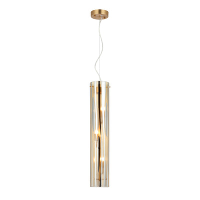 Chroman Empire 3 Light Tall Cylinder Pendant