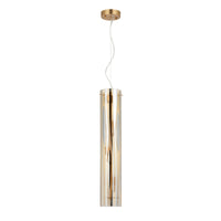 Chroman Empire 3 Light Tall Cylinder Pendant