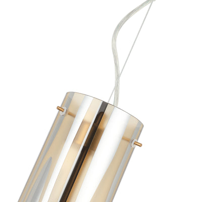Chroman Empire 3 Light Tall Cylinder Pendant