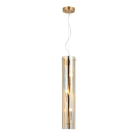 Chroman Empire 3 Light Tall Cylinder Pendant