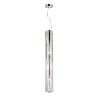 Chroman Empire 4 Light Tall Cylinder Pendant