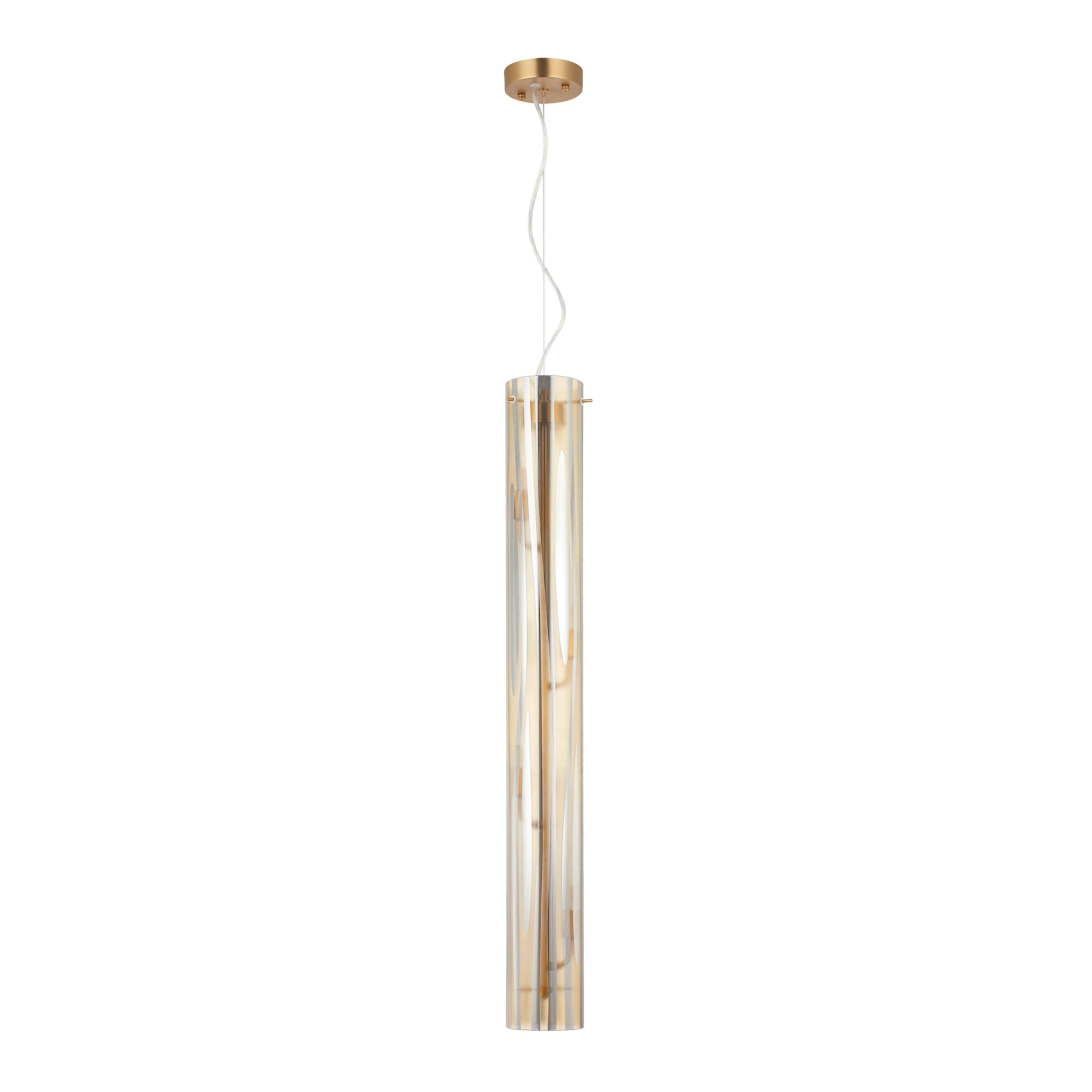 Chroman Empire 4 Light Tall Cylinder Pendant
