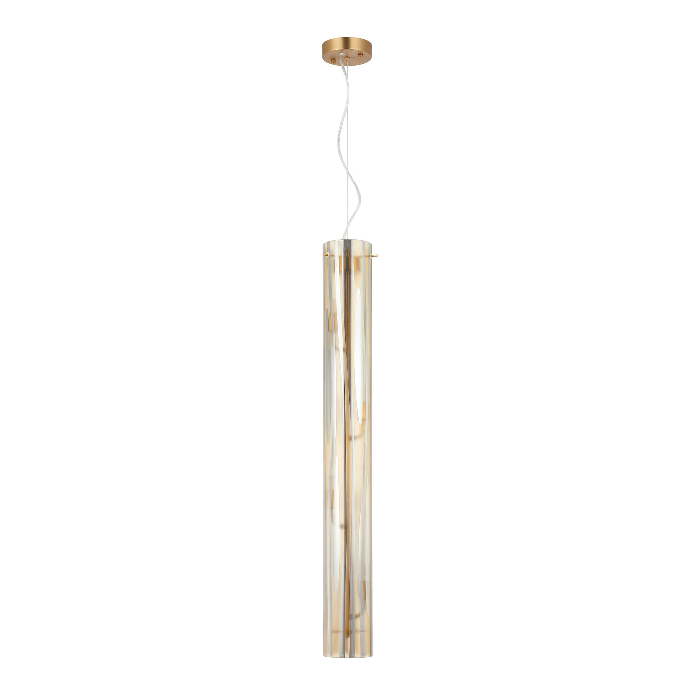 Chroman Empire 4 Light Tall Cylinder Pendant