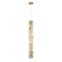 Chroman Empire 4 Light Tall Cylinder Pendant