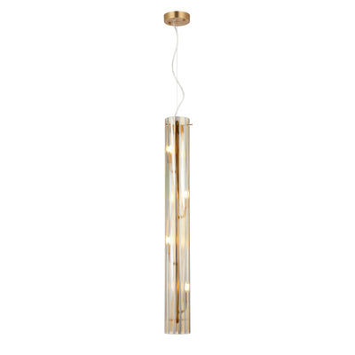Chroman Empire 4 Light Tall Cylinder Pendant
