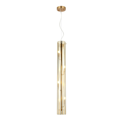 Chroman Empire 4 Light Tall Cylinder Pendant