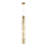 Chroman Empire 4 Light Tall Cylinder Pendant