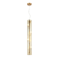 Chroman Empire 4 Light Tall Cylinder Pendant