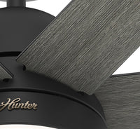 60 inch Phenomenon Wi-Fi ENERGY STAR® Matte Black Ceiling Fan with LED Light Kit and Wall Control