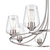 28'' Ashford Brushed Nickel 8 Light Chandelier