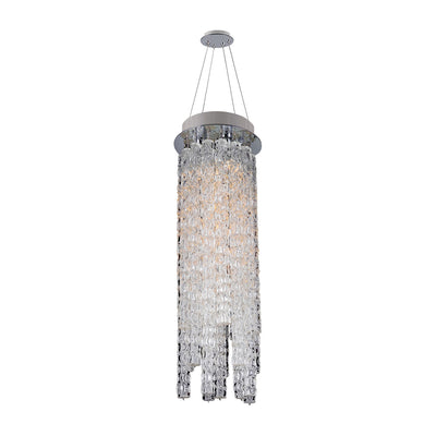 30'' Botticelli 3 Light Chrome Flush Mount
