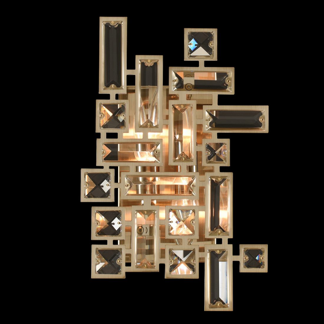 8'' Vermeer 2 Light Brushed Champagne Gold Wall Sconce