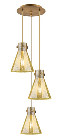 Downtown Urban Multi Pendant Dimmable Brass