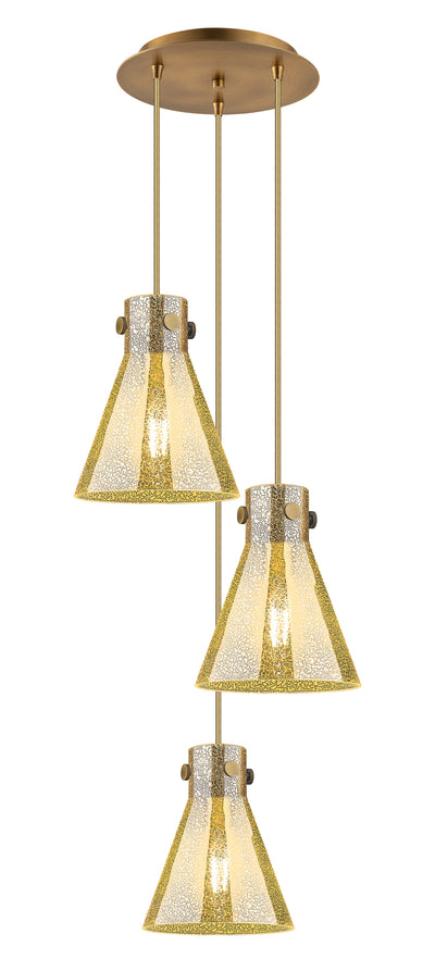 Downtown Urban Multi Pendant Dimmable Brass