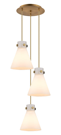Downtown Urban Multi Pendant Dimmable Brass