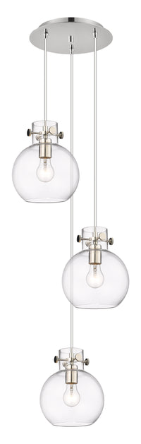 Downtown Urban Multi Pendant Brushed Brass