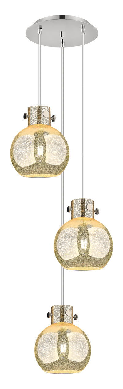 Downtown Urban Multi Pendant Brushed Brass