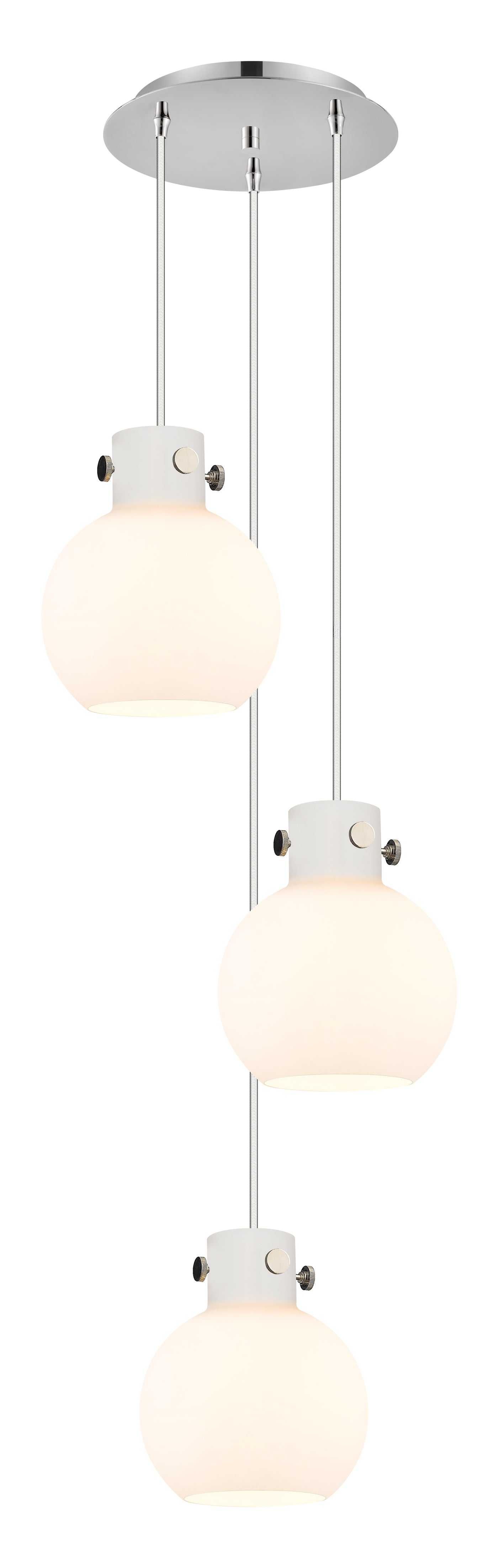 Downtown Urban Multi Pendant Brushed Brass