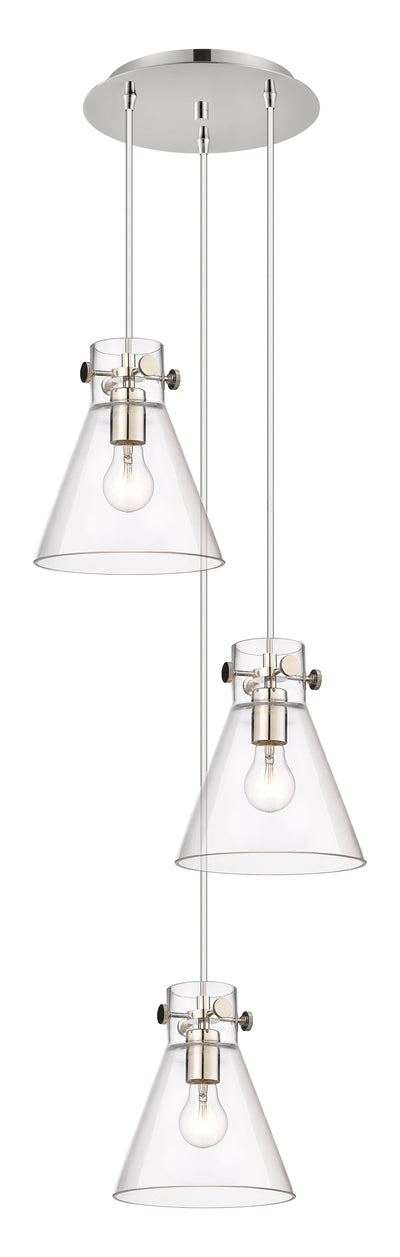 Downtown Urban Multi Pendant Dimmable Brass