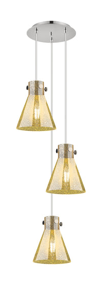 Downtown Urban Multi Pendant Dimmable Brass