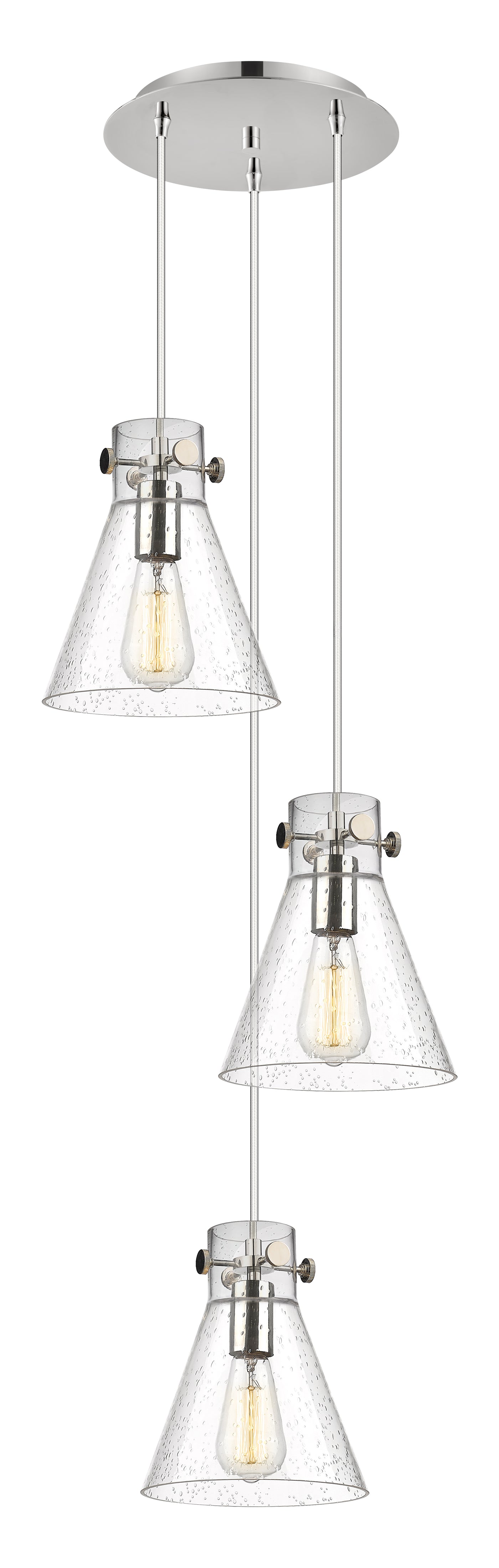 Downtown Urban Multi Pendant Dimmable Brass