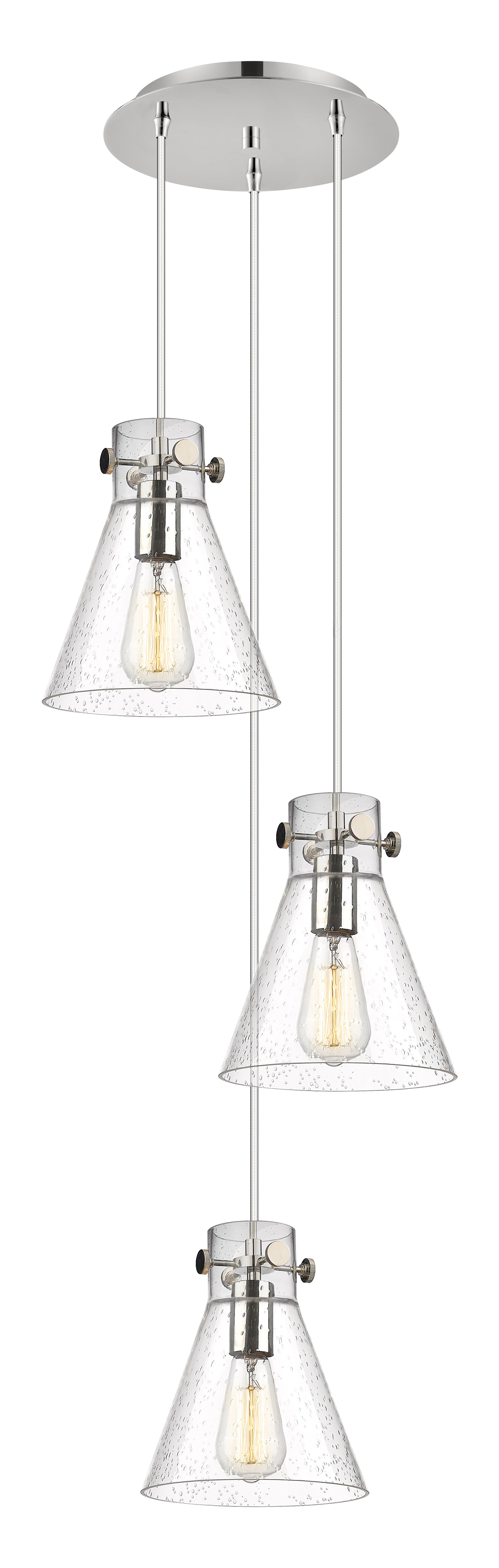 Downtown Urban Multi Pendant Dimmable Brass